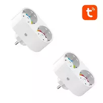 Dvigubas išmanusis Wi‑Fi lizdas Gosund SP211 (2 vnt.) 3500W Tuya universalus