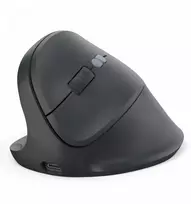ergonomic multi-device mouse EWM-600 black left