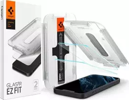„Spigen“ grūdintas stiklas „GLAS.tR ez Fit“ skirtas „Apple iPhone 13 Pro Max“ [2 vnt. rinkinys]