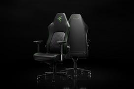 Razer Iskur V2 NewGen Gaming armchair Padded seat Black, Green