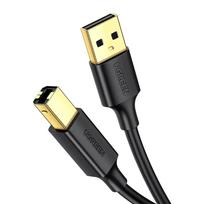 Ugreen USB Type B printer cable (male) - USB 2.0 (male) 480Mbps 2 m black (US135 20847)