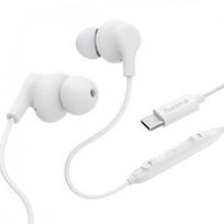 In ear headphones Curly USB-C white
