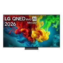 LG evo AI QNED83, 75'', 4K UHD, QNED Mini LED, juodas - Televizorius