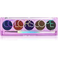 J.Cat Beauty ColorScope veido priemonių paletė su šepetėliu atspalvis 104 Deep 5 g