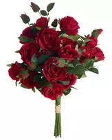 Dirbtinių gėlių puokštė BOIRO 65 cm Raudona