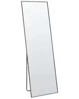 Pastatomas veidrodis BEAUVAIS 156 cm metalinis juodas