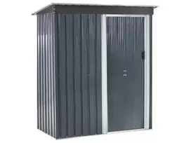 Įrankių namelis AISONE 150 cm 89 cm grafito spalvos