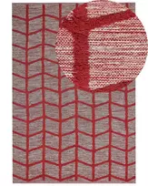 Kilimas SIVAS raudonas 160 x 230 cm medvilninis