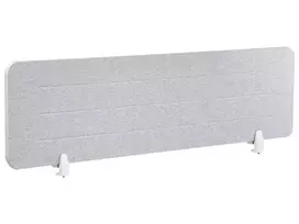 Rašomojo stalo pertvara ZIGGY 160 x 40 cm šviesiai pilka