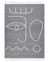 Lauko kilimas YAVU pilkas 140 x 200 cm