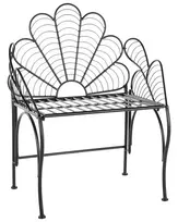 Sodo kėdė LIGURIA metalinė juoda