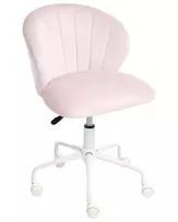 Biuro kėdė CHEERFUL Veliūras Pastelinė rožinė