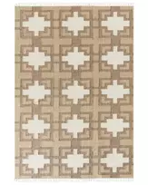 Kilimas KONURTAY smėlio spalvos 160 x 230 cm džiutas