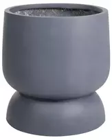 Gėlių vazonas ARAUCARIA 42 cm pilkas