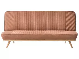 Dvivietė išskleidžiama sofa KALFAFEL, aukso ruda