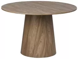 Valgomojo stalas OYEN tamsiai rudas, 120 cm