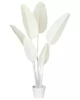 Dirbtinis augalas BANANA TREE 123 cm baltas