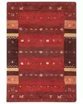 Kilimas SINANLI spalvotas 160 x 230 cm vilnos Gabbeh
