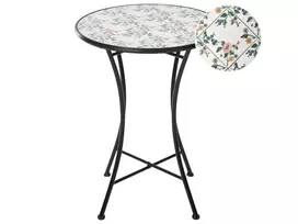 Bistro staliukas COLLIO 60 cm metalinis juodas