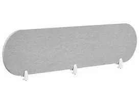 Rašomojo stalo pertvara SPARKY 180 x 40 cm šviesiai pilka