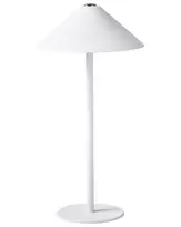 Belaidė LED stalinė lempa FRANCOLI su šviesos reguliatoriumi, metalinė, balta