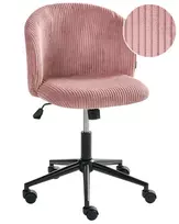 Biuro kėdė MILES velvetinis rožinis