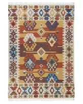 Kilim kilimas VOSKETAP spalvotas 160 x 230 cm vilnos