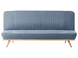 Dvivietė išskleidžiama sofa KALFAFEL, mėlyna