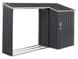 Įrankių namelis AOSTA 270 cm 105 cm Pilkas