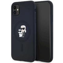 Karl Lagerfeld KLHMN61SCMKCRHK Silicone Karl & Choupette Ma Hardcase for iPhone 11 / Xr 6.1" / black
