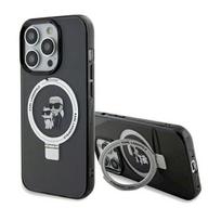 Karl Lagerfeld KLHMP13XHMRSKCK Ring Stand Hardcase for iPhone 13 Pro Max 6.7" / black