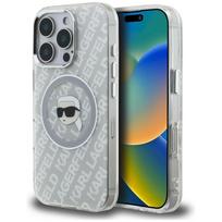 Case Karl Lagerfeld IML Karl Head Logo MagSafe for iPhone 16 Pro / gray