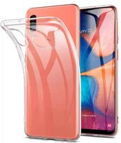 Fusion Ultra Back Case 2 mm Izturīgs Silikona Aizsargapvalks Priekš Samsung A202 Galaxy A20e Caurspīdīgs