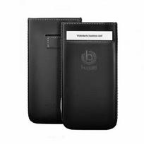 Bugatti PurePremium ādas maciņš mobilajam telefonam Samsung I9500 Galaxy S4 melns