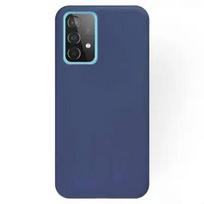 Fusion Soft matēts silikona aizsargmaciņš Motorola Moto g84 tumši zilā krāsā