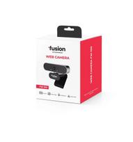 Fusion FW-100 WEB kamera USB 2.0 | 1080p | HD mikrofons| melna (bojāts iepakojums)