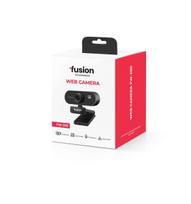 Fusion FW-200 WEB kamera USB 2.0 | 2160p | HD mikrofons| melna (bojāts iepakojums)