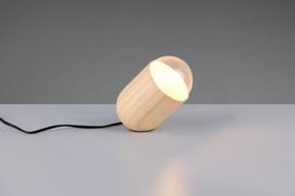 Trio Nara table lamp E27 wood gaismeklis R56311030 4017807661811