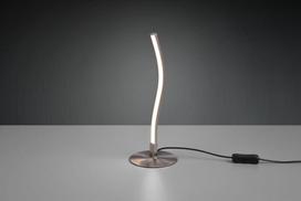 Trio Snake II LED table lamp brushed steel gaismeklis R52961107 4017807476576