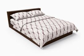 Rava Lux patalynės komplektas 150x200 cm 100% medvilnė
