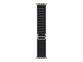 Apple 49mm Black Alpine Loop - Large - Natural Titanium Finish | Apple