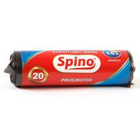 Šiukšlių maišai SPINO 15L /20 vnt, juodi, SVAMLA4750707004783