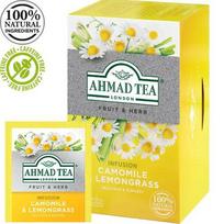 Žolelių arbata AHMAD CAMOMILE & LEMONGRASS 20, VZTAHM054881000062