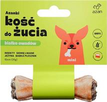 Brit AZANKI Bone with Insects and Flaxseed MINI – Dog Treat – 10 cm