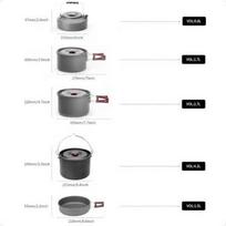 Firemaple Cookware set fmc-212 FIRE-MAPLE