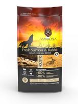 Hipoalerginis Ambrosia Grain-Free Adult Mini Fresh Salmon & Rabbit - Begrūdis Sausas Maistas Suaugusiems, Mažų Veislių Šunims 1,5kg. - 5kg 5 kg