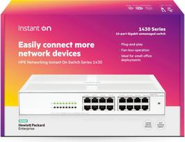 HPE Networking Instant On Switch 16p Gigabit 1430 / R8R47A#ABB?/LTSTOCK