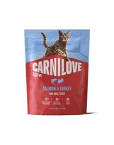 CARNILOVE Active Cat Salmon and Turkey Adult 400 g lašiša ir kalakut, visiems suaugusiems katėms
