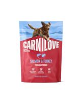 CARNILOVE Active Dog Salmon and Turkey Adult 1,5 kg lašiša ir kalakutas, suaugusiems šunims