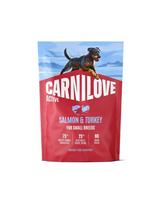 CARNILOVE Active Dog Salmon & Turkey Adult Small Breeds 1,5 kg lašiša ir kalakutas, suaugusiems mažų veislių šunims